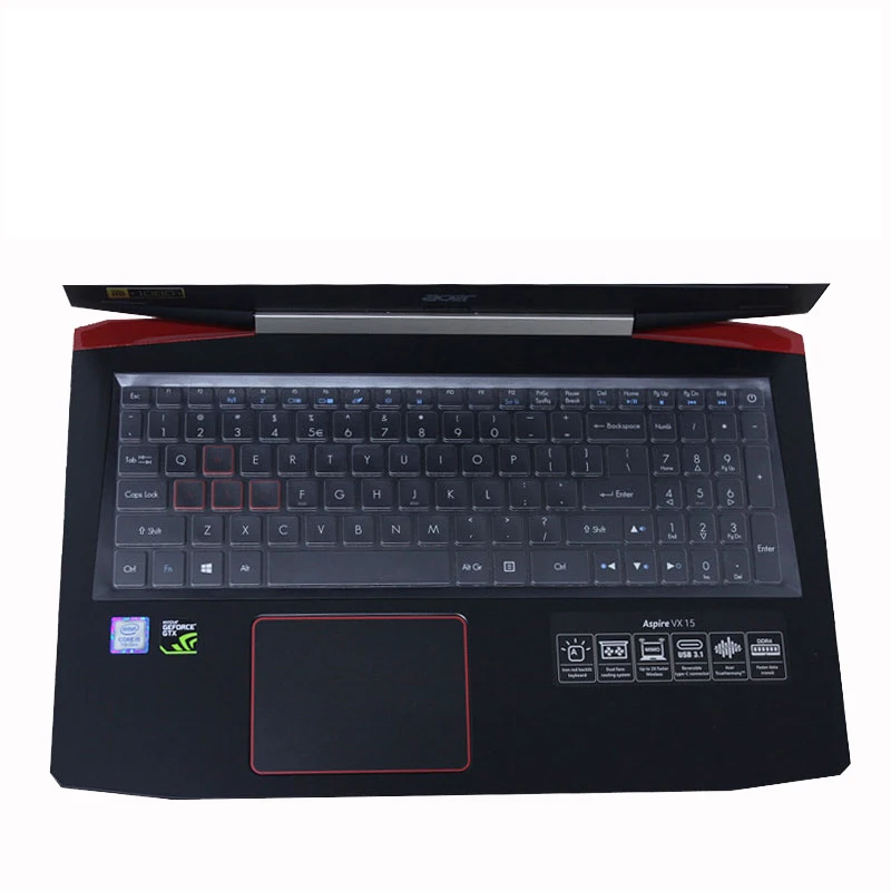 Чехол для клавиатуры ноутбука Acer Predator защитная пленка Helios 300 G3-573 VN7 VX5 VX15 AN515 PH315 N16C7