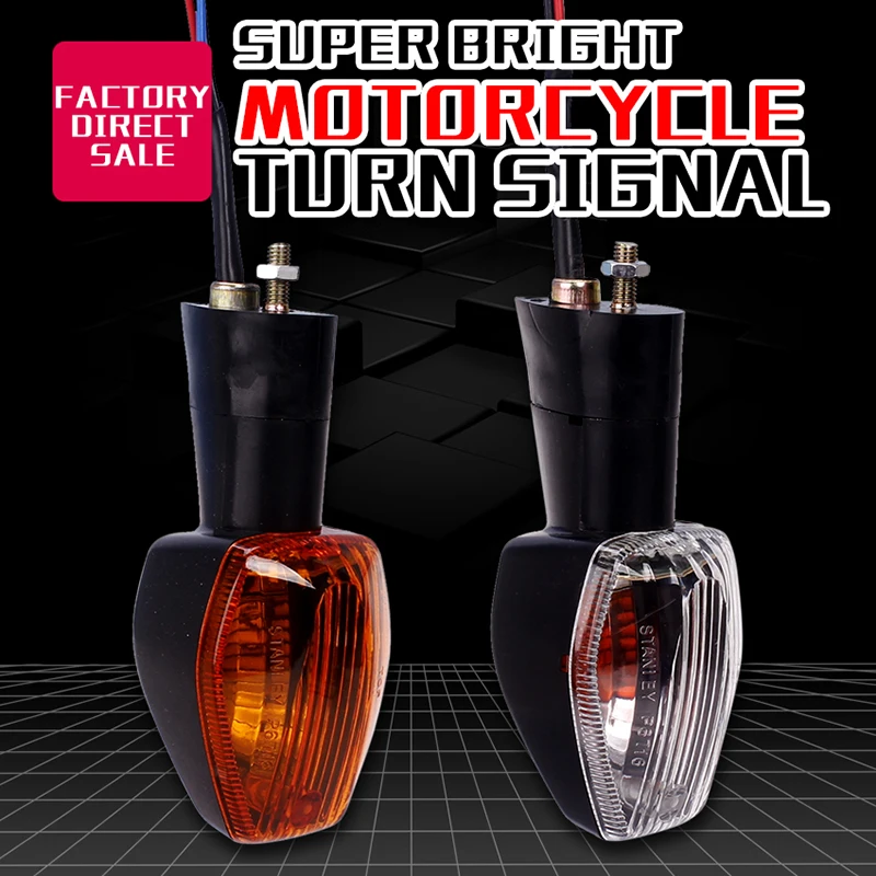 1 Pair Motocycle steering lamp Cornering Turn Signals Indicator Light Front And Rear For Honda CBR600 CBR600RR F5 F4I RC51 CB400
1 Pair Motocycle steering lamp Cornering Turn Signals Indicator Light Front And Rear For Honda CBR600 CBR600RR F5 F4I RC51 CB400