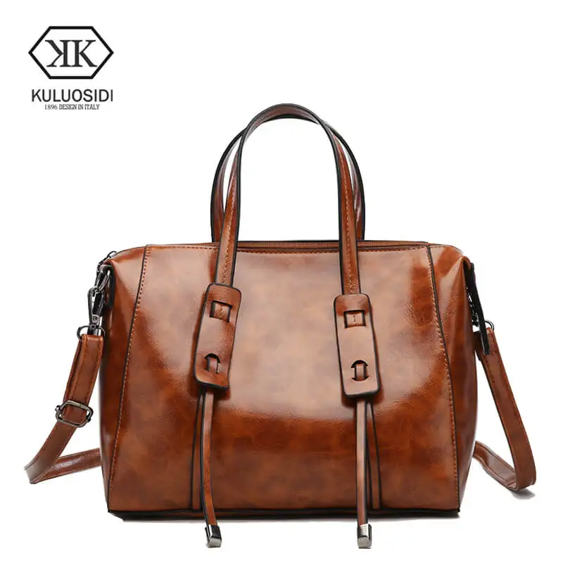 KULUOSIDI Fashion Vintage Boston Bags Handbags Women Messenger Bags Large Capacity Casual Totes Solid Shoulder Bag For Female
KULUOSIDI Fashion Vintage Boston Bags Handbags Women Messenger Bags Large Capacity Casual Totes Solid Shoulder Bag For Female