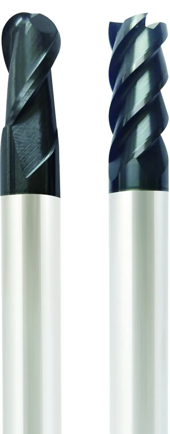 5pcs/set R1.5*6*D6*75*2F Solid Carbide 2 Flutes Ball Nose End Mill, Metric, 70HRC, PT Coated endmills For Super hard steel
5pcs/set R1.5*6*D6*75*2F Solid Carbide 2 Flutes Ball Nose End Mill, Metric, 70HRC, PT Coated endmills For Super hard steel