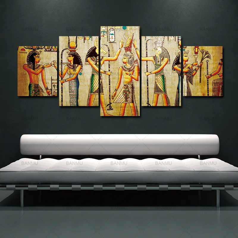 canvas painting 5pcs Abstract Ancient Egyptian Decorative Oil painting On Canvas Home Decor Wall picture For Living Room art set
canvas painting 5pcs Abstract Ancient Egyptian Decorative Oil painting On Canvas Home Decor Wall picture For Living Room art set