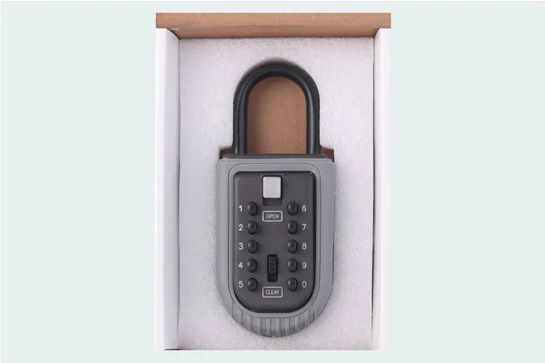 Outdoor Key Safe Box Keys Storage Box Padlock Use Four Password Lock Alloy Material Keys Hook Security Organizer Boxes
Outdoor Key Safe Box Keys Storage Box Padlock Use Four Password Lock Alloy Material Keys Hook Security Organizer Boxes