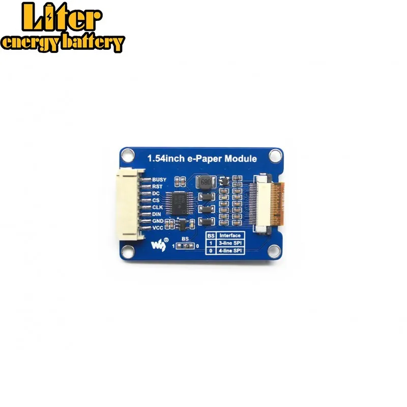 5 pcs/a lot 1.54''e-paper,200x200,1.54inch e-Paper Module , supports partial refresh,Two-color:black, white, SPI Interface
5 pcs/a lot 1.54''e-paper,200x200,1.54inch e-Paper Module , supports partial refresh,Two-color:black, white, SPI Interface