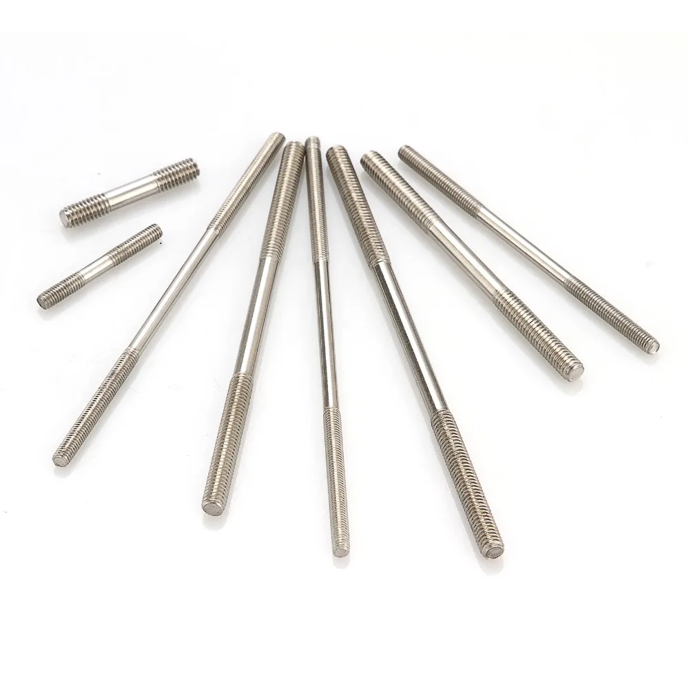 M3 304 Stainless Steel Double-ended M3 Screws Stud Bolts M3*20/25/30/40/50/60/70/80/90/100/110/120/130/140/150MM
M3 304 Stainless Steel Double-ended M3 Screws Stud Bolts M3*20/25/30/40/50/60/70/80/90/100/110/120/130/140/150MM