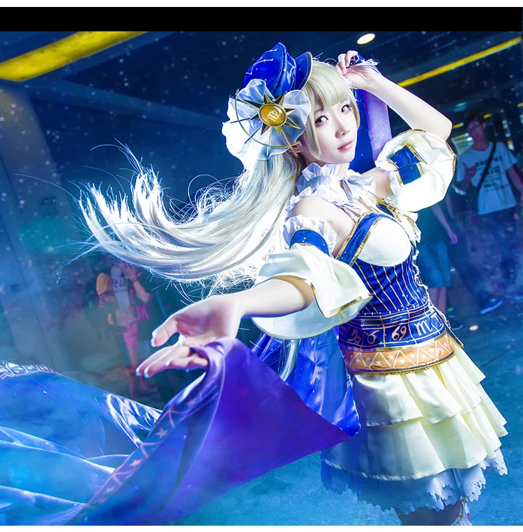 Love Live!Kotori Niko Honoka Hanayo Tojo Rin Ayase Eli Umi Maki Minami Virgo Dress Constellation Awakening Girl Cosplay Costume
Love Live!Kotori Niko Honoka Hanayo Tojo Rin Ayase Eli Umi Maki Minami Virgo Dress Constellation Awakening Girl Cosplay Costume