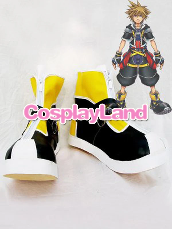 Саги на заказ Kingdom Hearts II Sora, обувь для косплея, костюм для косплея, желтые аниме ботинки Вечерние
Саги на заказ Kingdom Hearts II Sora, обувь для косплея, костюм для косплея, желтые аниме ботинки Вечерние