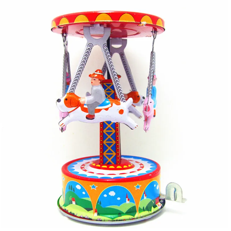 Trojan Rotation Model Tin Wind Up Toys for Children's Christmas Gift, Handmade Retro Clockwork Toys
Trojan Rotation Model Tin Wind Up Toys for Children's Christmas Gift, Handmade Retro Clockwork Toys