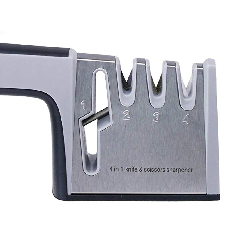 Tungsten Diamond Ceramic Whetstone Tool Knife Sharpener 4 Stage Professional Kitchen Sharpening Stone Scissors Grinder Knives
Tungsten Diamond Ceramic Whetstone Tool Knife Sharpener 4 Stage Professional Kitchen Sharpening Stone Scissors Grinder Knives
