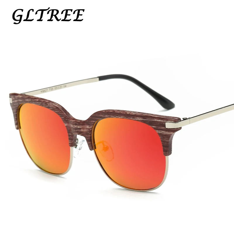 GLTREE Fashion Brand Wooden Sunglasses Women HD Polarized Frame UV400 Mirror Male Sun Glasses Women For Men Oculos de sol G58
GLTREE Fashion Brand Wooden Sunglasses Women HD Polarized Frame UV400 Mirror Male Sun Glasses Women For Men Oculos de sol G58