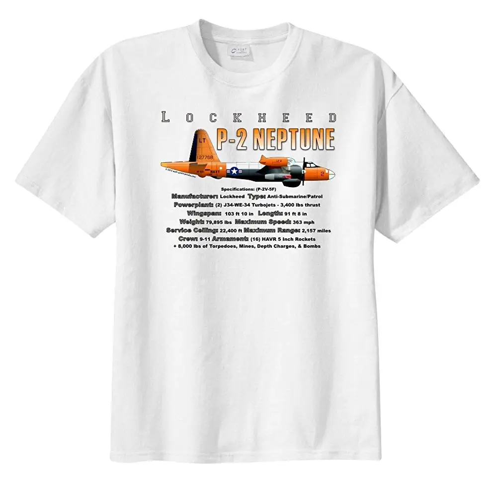 Men'S Lockheed P-2 Neptune Short Sleeve T-Shirt Free Shipping Mens New Fashion Fashion Brand Clothing Summer Cotton T Shirts
Men'S Lockheed P-2 Neptune Short Sleeve T-Shirt Free Shipping Mens New Fashion Fashion Brand Clothing Summer Cotton T Shirts