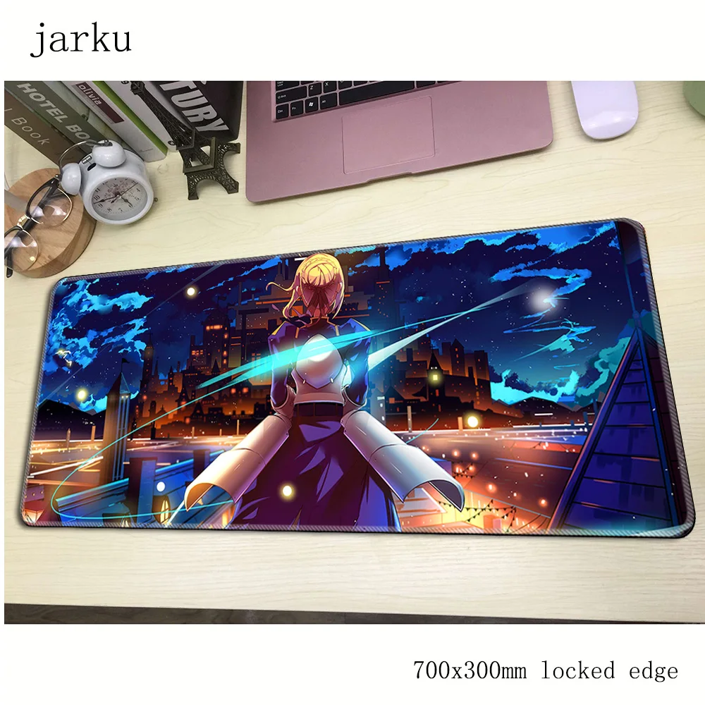 Fate Saber mousepad gamer 700x300X3MM gaming mouse pad large Professional notebook pc accessories laptop padmouse ergonomic mat
Fate Saber mousepad gamer 700x300X3MM gaming mouse pad large Professional notebook pc accessories laptop padmouse ergonomic mat