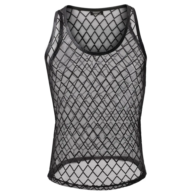 New Cool Men Underwear Suit Sexy Mens Undershirt Mesh tshirt / Mesh Breathable Vest Dropshipping
New Cool Men Underwear Suit Sexy Mens Undershirt Mesh tshirt / Mesh Breathable Vest Dropshipping
