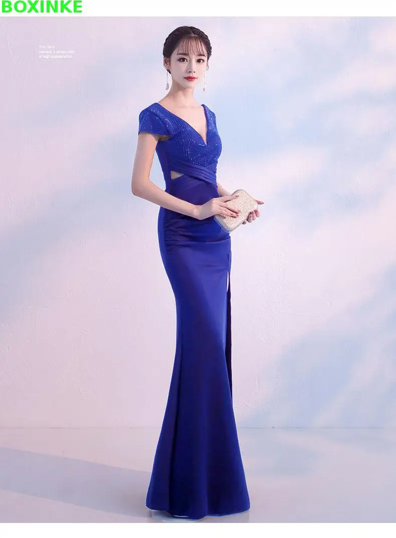 2019 Solid Ukraine Cotton Polyester Lanon Plus Size And Autumn New Ironing Long Dress Banquet Host Humanity Fishtail Dresses
2019 Solid Ukraine Cotton Polyester Lanon Plus Size And Autumn New Ironing Long Dress Banquet Host Humanity Fishtail Dresses