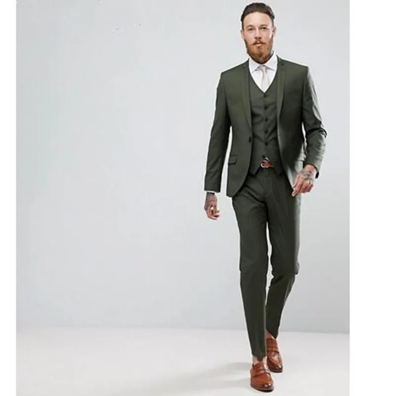 New Arrival Men Dinner Party Prom Suits Groom Tuxedos Custom Made Cheap Groomsmen Wedding Suits (Jacket+Pants+Vest)
New Arrival Men Dinner Party Prom Suits Groom Tuxedos Custom Made Cheap Groomsmen Wedding Suits (Jacket+Pants+Vest)
