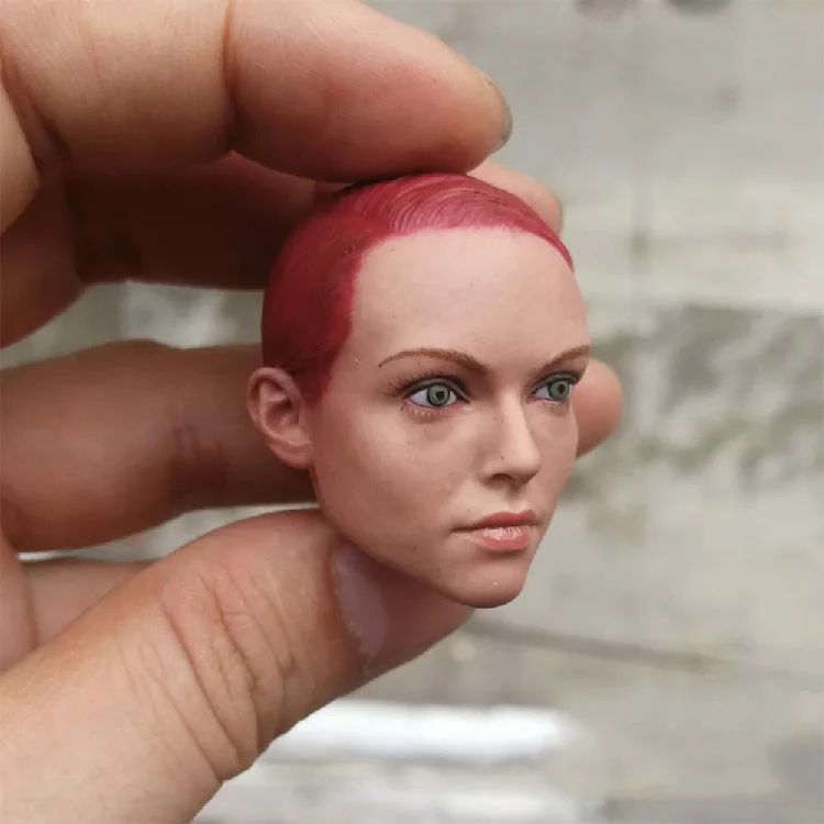 New 1/6 Scale Jedi Agent Tracey Gril Head Sculpt with Red/Black PVC Hard Hair for 12'' Female figure boy accessory
New 1/6 Scale Jedi Agent Tracey Gril Head Sculpt with Red/Black PVC Hard Hair for 12'' Female figure boy accessory