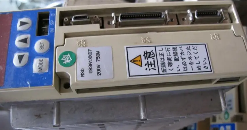 Servo drive MSD083A1XX07 , Used one , 90% appearance new , 3 months warranty , fastly shipping
Servo drive MSD083A1XX07 , Used one , 90% appearance new , 3 months warranty , fastly shipping