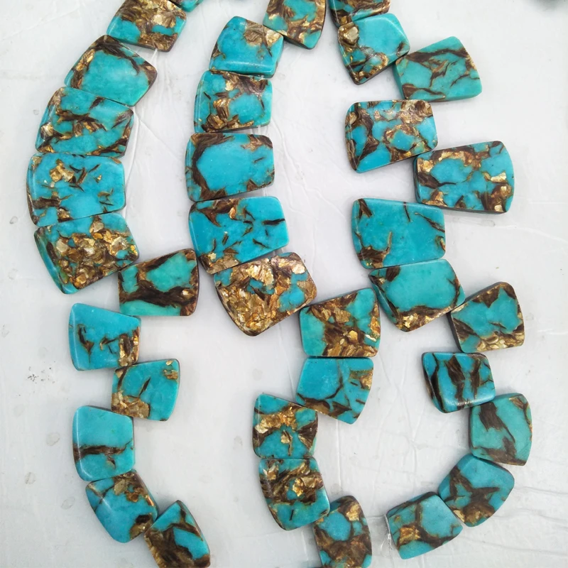 High Quality 15pcs/strand Blue Sea Sediment Imperial Jaspers Stone Slab Beads Freeform Nuggets Loose Beads For Necklace Making
High Quality 15pcs/strand Blue Sea Sediment Imperial Jaspers Stone Slab Beads Freeform Nuggets Loose Beads For Necklace Making