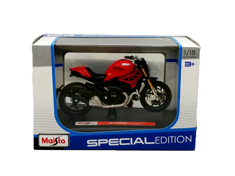 Maisto 1:18 Ducati Monster 1200S Diecast Model Bike Motorcycle