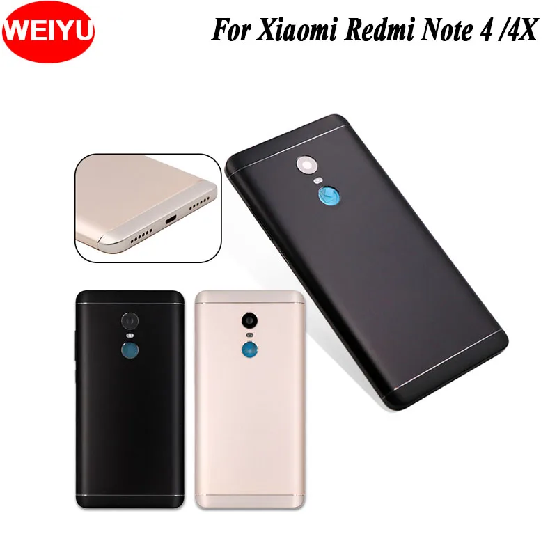 WEIYU чехол для аккумулятора Xiaomi Redmi Note 4 защитный накладка 4X корпус аккумуляторной