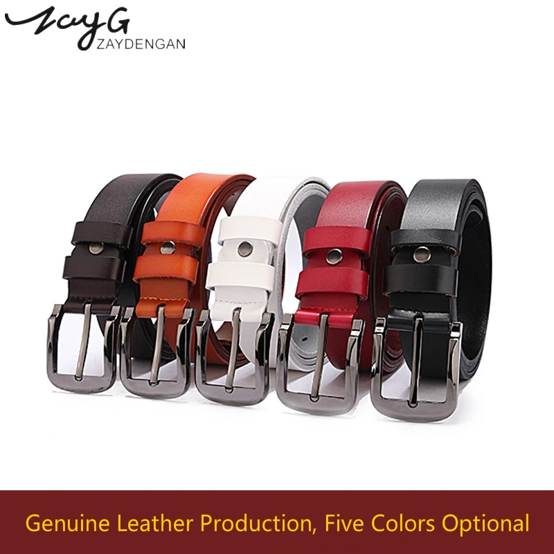 ZAYG Fashion Solid Color Metal Pin Buckles Men and Women Belt Jeans Wild Belts for Women and Men Designer High Quality Wide Belt
ZAYG Fashion Solid Color Metal Pin Buckles Men and Women Belt Jeans Wild Belts for Women and Men Designer High Quality Wide Belt