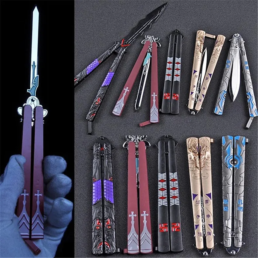 1PC Japan Anime Cartoon Sword Art Online Artware Butterfly Flail Trainer Knife Weapon Model Toy Action Figure Collection Model
1PC Japan Anime Cartoon Sword Art Online Artware Butterfly Flail Trainer Knife Weapon Model Toy Action Figure Collection Model