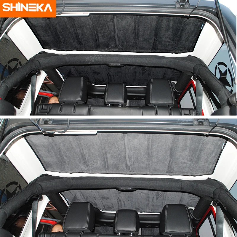 SHINEKA Heat Insulation Cotton Pad Hardtop Headliner Roof and Rear Window Insulation Kit 2012-2017 for Jeep Wrangler JK 4 Door
SHINEKA Heat Insulation Cotton Pad Hardtop Headliner Roof and Rear Window Insulation Kit 2012-2017 for Jeep Wrangler JK 4 Door
