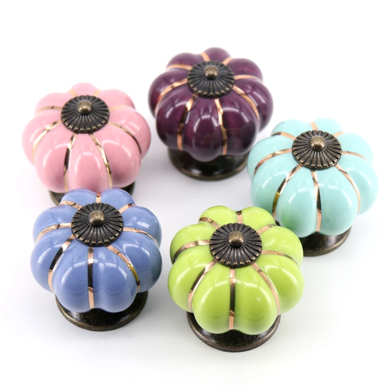 1PCS 40mm Novelty Pumpkin Shaped Ceramic Door Knob Kitchen Furniture Cupboard Drawer Cabinet Knob Pull Handle
1PCS 40mm Novelty Pumpkin Shaped Ceramic Door Knob Kitchen Furniture Cupboard Drawer Cabinet Knob Pull Handle