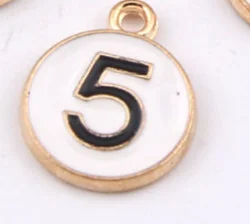 100pcs Enamel charm Arabic Number 5 Exquisite Alloy Pendants 19*15mm 2.2g Handmade Jewelry Making DIY Supplies Alloy accessories
100pcs Enamel charm Arabic Number 5 Exquisite Alloy Pendants 19*15mm 2.2g Handmade Jewelry Making DIY Supplies Alloy accessories