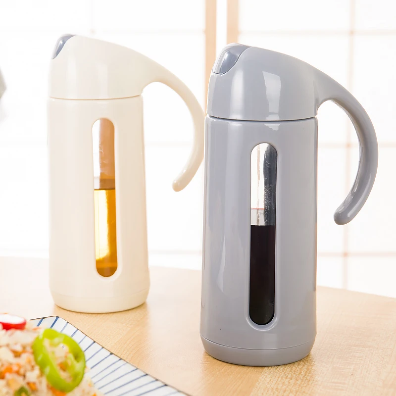 Multifunctional Domestic visual dustproof and leakproof automatic open glass oil pot oil bottle kitchen tool 20.5*7cm
Multifunctional Domestic visual dustproof and leakproof automatic open glass oil pot oil bottle kitchen tool 20.5*7cm
