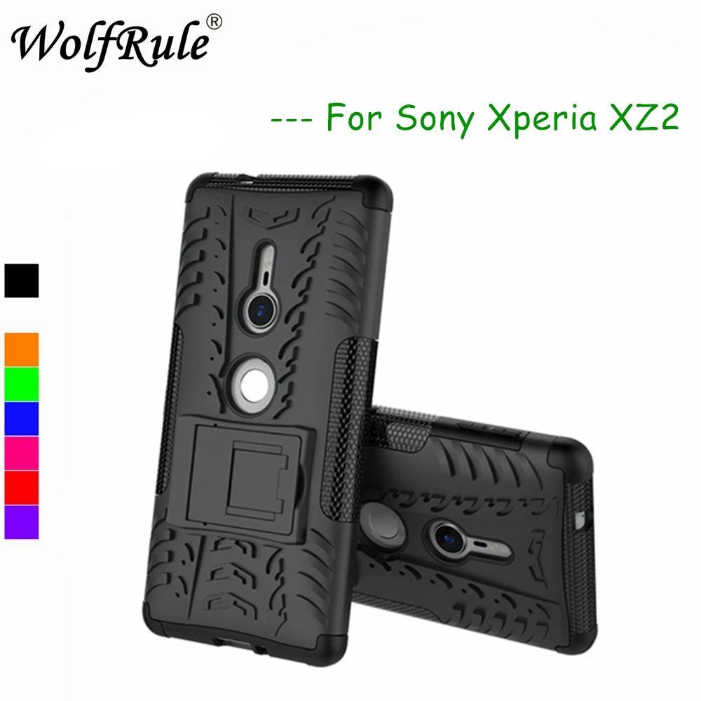WolfRule Case sFor Sony Xperia XZ2 Cover Shockproof Silicone + Plastic Kickstand Case For Sony Xperia XZ2 Case H8216 H8266 Coque
WolfRule Case sFor Sony Xperia XZ2 Cover Shockproof Silicone + Plastic Kickstand Case For Sony Xperia XZ2 Case H8216 H8266 Coque