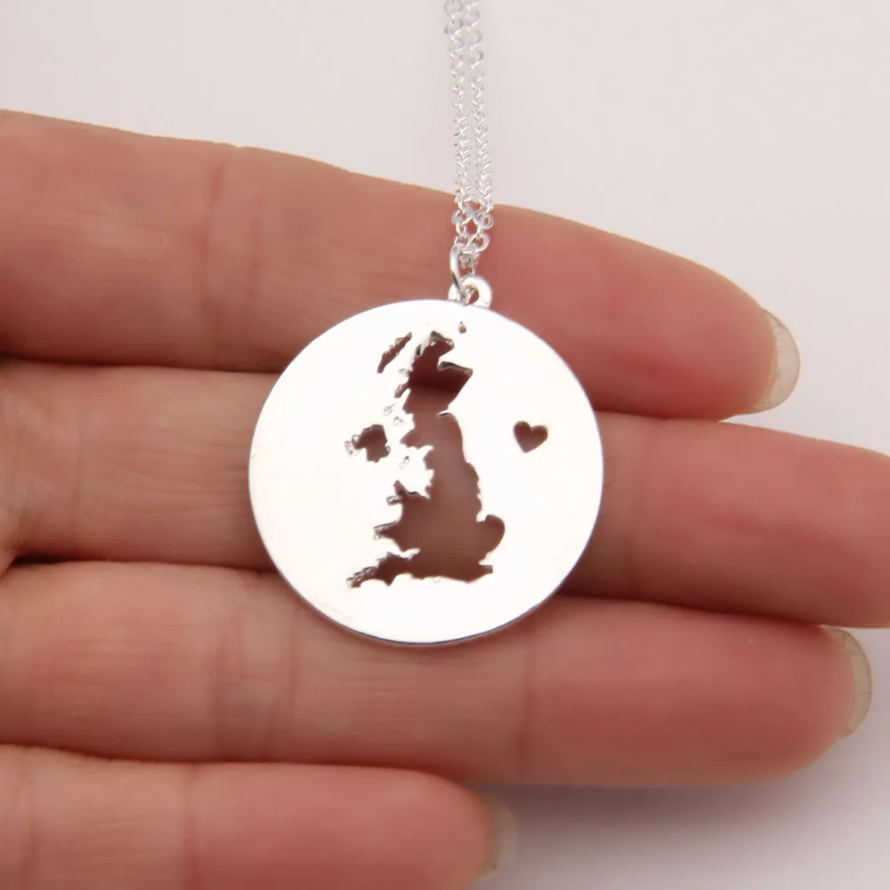 England Necklace Pendant Great Britain United Kingdom European Tour Necklaces & Pendants Delicate Scotland Map
England Necklace Pendant Great Britain United Kingdom European Tour Necklaces & Pendants Delicate Scotland Map