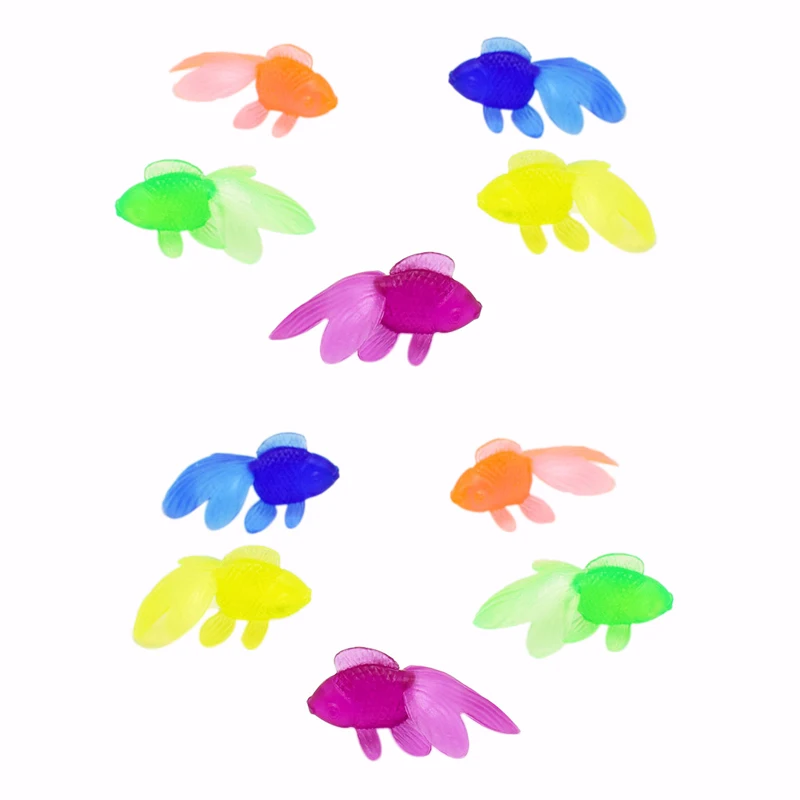 10 Pcs/Lot Soft Rubber Gold Fish Baby Bath Toys Small Plastic Simulation Small Goldfish Water Toy Fun Kids Swimming Beach Toys
10 Pcs/Lot Soft Rubber Gold Fish Baby Bath Toys Small Plastic Simulation Small Goldfish Water Toy Fun Kids Swimming Beach Toys