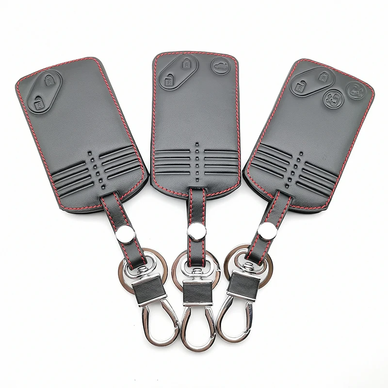 Card Key Leather Case Cover For Mazda 2 3 5 Premacy Miata 6 8 RX8 MX5 M8 CX-7 CX-9 Verisa MPV 2/3/4 Buttons Remote Protector Fob
Card Key Leather Case Cover For Mazda 2 3 5 Premacy Miata 6 8 RX8 MX5 M8 CX-7 CX-9 Verisa MPV 2/3/4 Buttons Remote Protector Fob