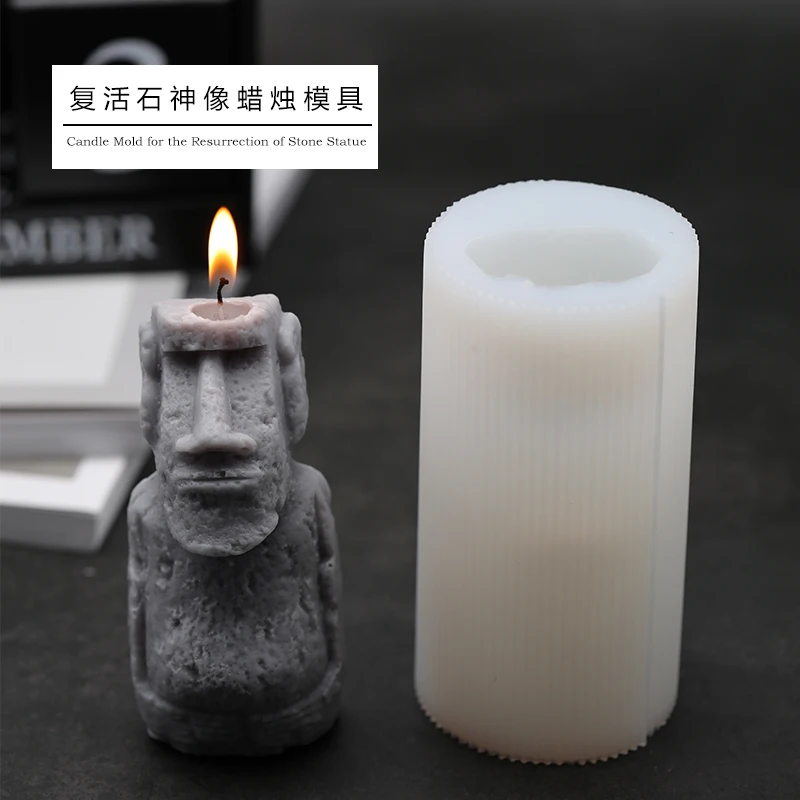 PRZY Silicone Molds Candle Mold Statue Aroma Stone Molds Vintage Statue Candle DIY Moulds for The Resurrection of Stone 001
PRZY Silicone Molds Candle Mold Statue Aroma Stone Molds Vintage Statue Candle DIY Moulds for The Resurrection of Stone 001