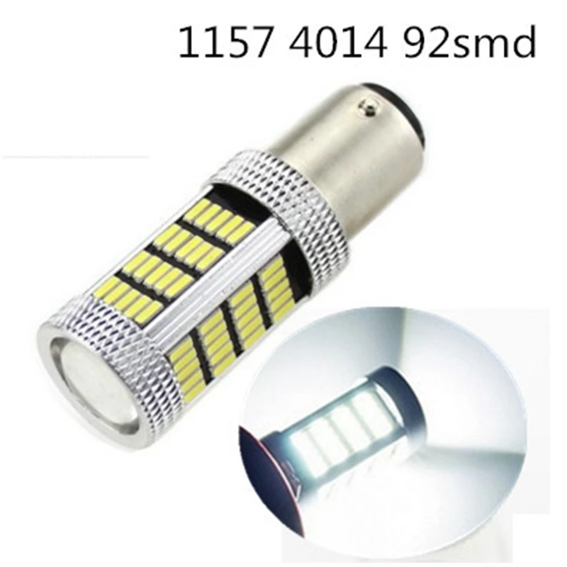 2pcs 1157 4014 92SMD white light auto Tail Led Bulb Brake Lights Daytime Running light fog lamp
2pcs 1157 4014 92SMD white light auto Tail Led Bulb Brake Lights Daytime Running light fog lamp