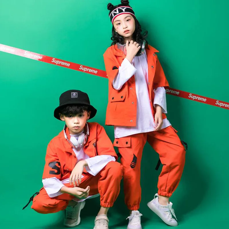 Kid Hip Hop Outfits Casual Street wear Suits Girls Boys Loose Jazz Dancing Costumes Ballroom Stage wear Dancing Clothes Outfits
Kid Hip Hop Outfits Casual Street wear Suits Girls Boys Loose Jazz Dancing Costumes Ballroom Stage wear Dancing Clothes Outfits
