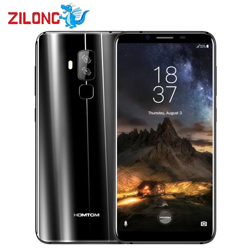 HOMTOM S8 мобильный телефон Dual сзади Камера 16MP + 5MP 5 7 "HD соотношением сторон 18:9 4G B 6