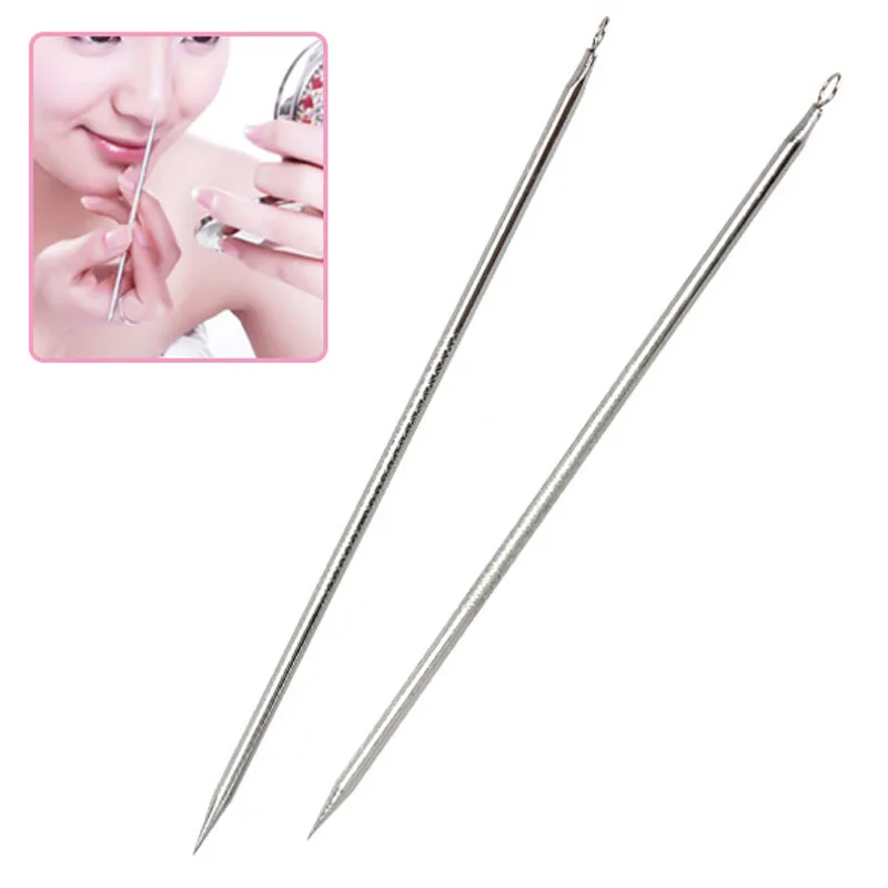 2pcs Silver Blackhead Comedone Remover Acne Blemish Pimple Extractor Tool 88 SK88
2pcs Silver Blackhead Comedone Remover Acne Blemish Pimple Extractor Tool 88 SK88
