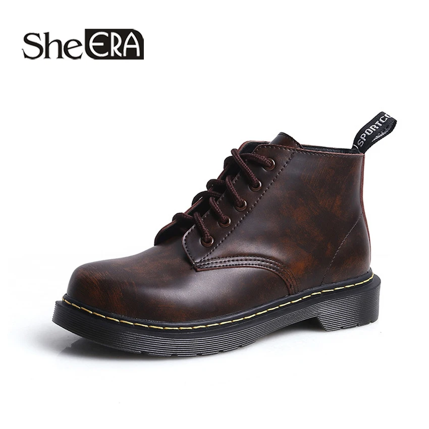 Женские Классические ботильоны She ERA, черные/коричневые ботильоны с круглым носком и шнуровкой, 2019
Женские Классические ботильоны She ERA, черные/коричневые ботильоны с круглым носком и шнуровкой, 2019