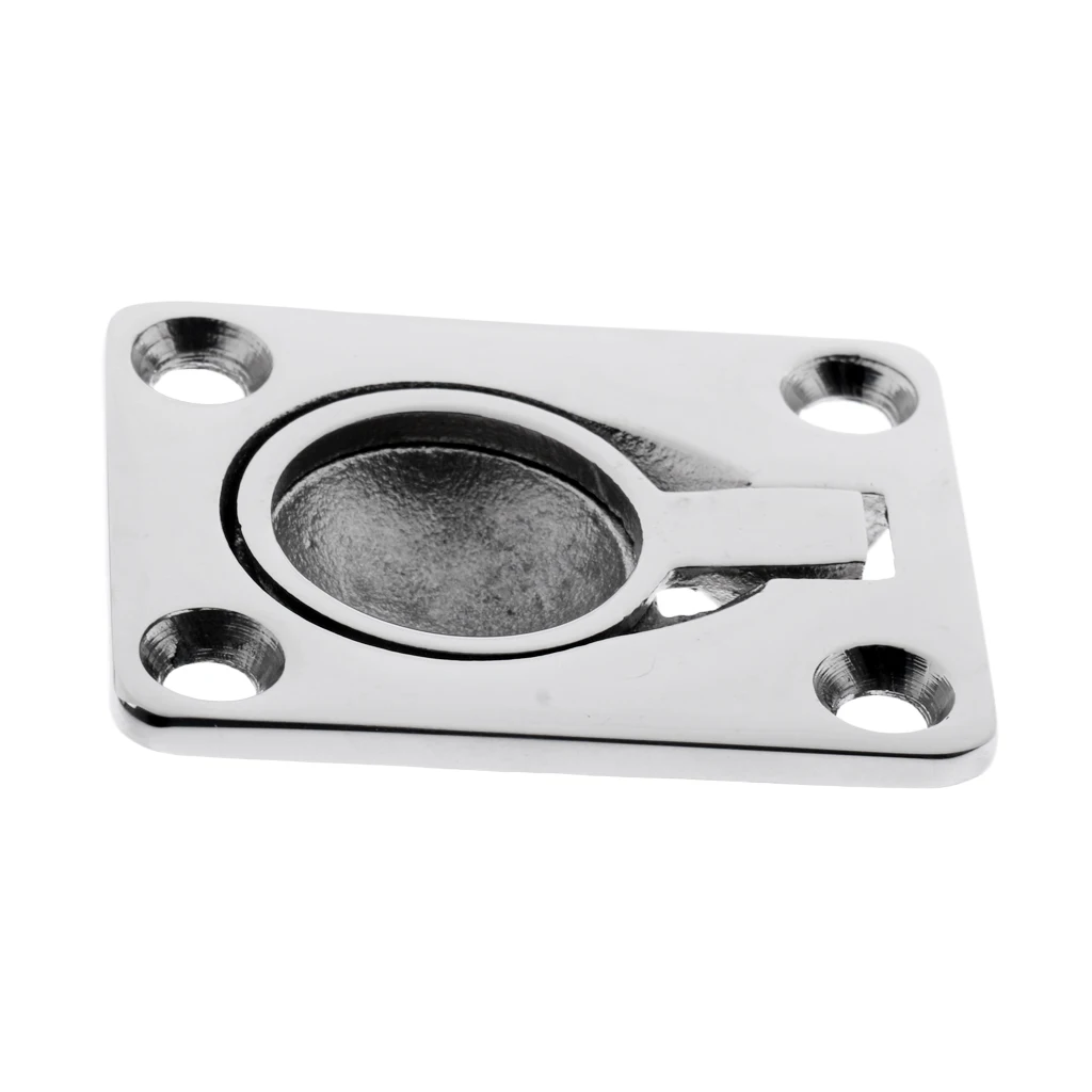 316 Stainless Steel Flush Pull Lift Ring Handle for Marine Boat Hatch Locker Boat Parts Accessories 4.8 x 3.8 cm Silver
316 Stainless Steel Flush Pull Lift Ring Handle for Marine Boat Hatch Locker Boat Parts Accessories 4.8 x 3.8 cm Silver