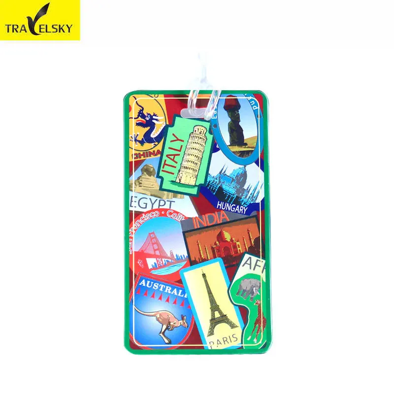 2pcs/set 2017 New Travel Luggage Label Tags Straps PVC Styles Mix Business Travel Suitcase Tags color random Free Shipping
2pcs/set 2017 New Travel Luggage Label Tags Straps PVC Styles Mix Business Travel Suitcase Tags color random Free Shipping