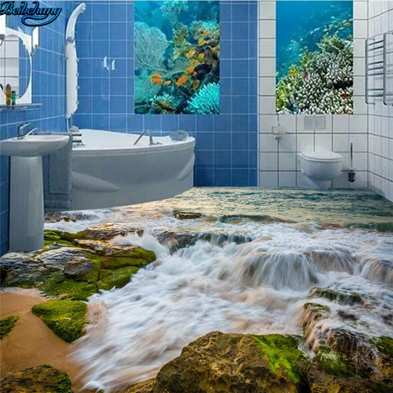 beibehang Large Customized HD Stone Coast Spray 3D Living Room Bathroom Floor Tile Decorative Painting
beibehang Large Customized HD Stone Coast Spray 3D Living Room Bathroom Floor Tile Decorative Painting