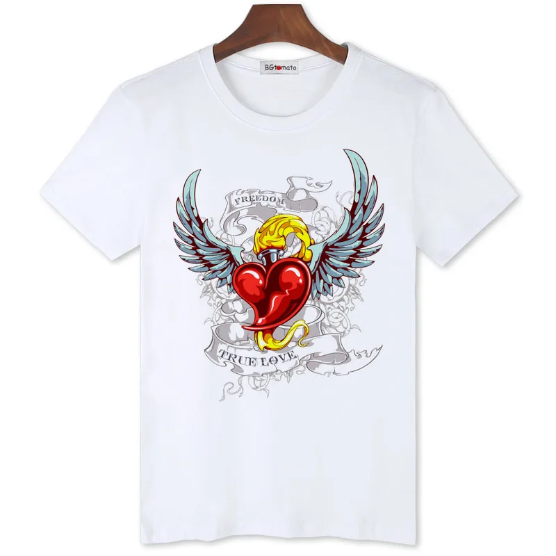 Футболка BGtomato Freedom true love Мужская, рубашка в стиле хип-хоп, модная уличная одежда, повседневная футболка в стиле панк
Футболка BGtomato Freedom true love Мужская, рубашка в стиле хип-хоп, модная уличная одежда, повседневная футболка в стиле панк