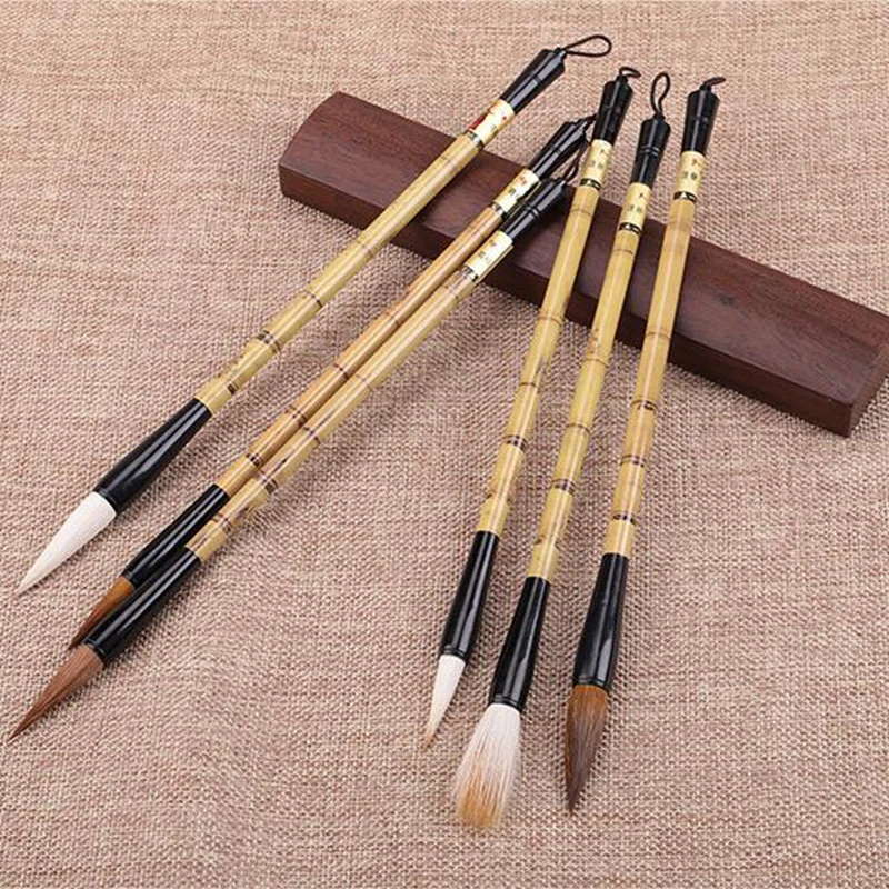 High Quality Wolf Hair Calligraphy Brush Chinese Writing Paint Brush Artist Drawing Watercolor Painting Brushes School Supplies
High Quality Wolf Hair Calligraphy Brush Chinese Writing Paint Brush Artist Drawing Watercolor Painting Brushes School Supplies