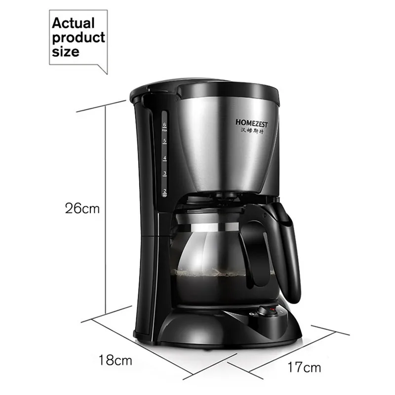 Seamoy 220V/600W Household Automatic Drip Coffee Maker Dripping-type Coffee Machine Tea / Milk-tea Famiy Cafe American Machine
Seamoy 220V/600W Household Automatic Drip Coffee Maker Dripping-type Coffee Machine Tea / Milk-tea Famiy Cafe American Machine