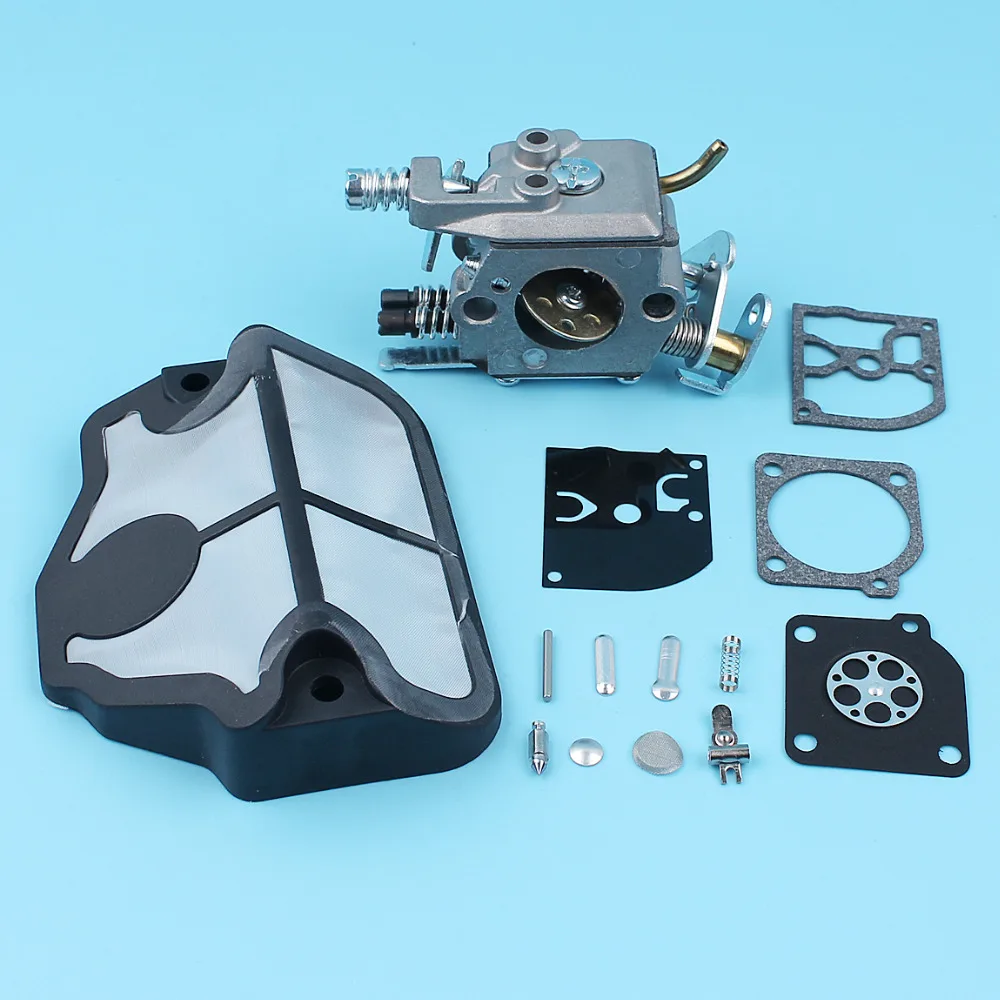 Carburetor Air Filter Cleaner Carb Rebuild Diaphragm Kit For Husqvarna 36 41 136 136LE 137 137E 141 141LE 142 142E Chainsaw
Carburetor Air Filter Cleaner Carb Rebuild Diaphragm Kit For Husqvarna 36 41 136 136LE 137 137E 141 141LE 142 142E Chainsaw