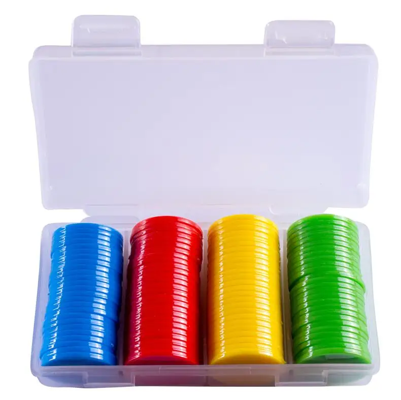 100Pcs Plastic Poker Chips Casino Bingo Markers for Fun Family Club Carnival Bingo Game Supplies 25mm 9 Colors
100Pcs Plastic Poker Chips Casino Bingo Markers for Fun Family Club Carnival Bingo Game Supplies 25mm 9 Colors