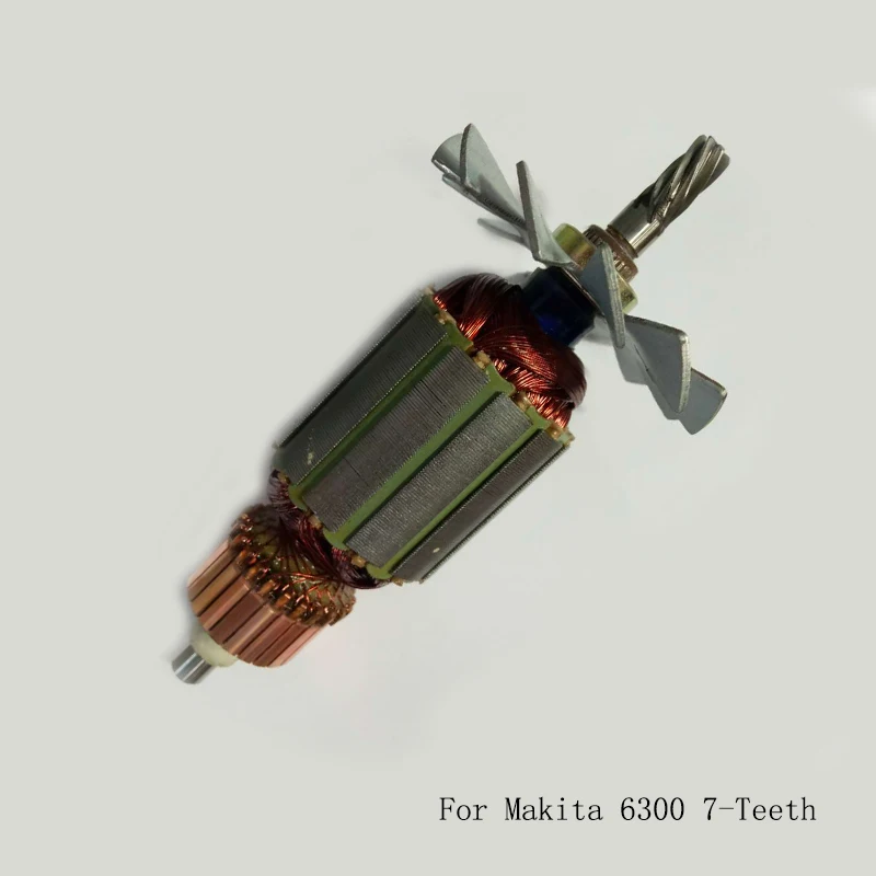 7 Teeth Drive Shaft Electric Hammer Armature Rotor for Makita 6300 , High quality !
7 Teeth Drive Shaft Electric Hammer Armature Rotor for Makita 6300 , High quality !