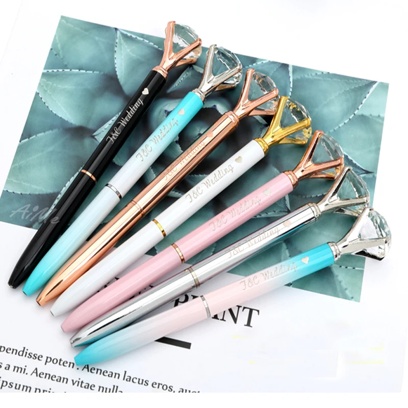 12pcs lot custom Diamond ballpoint pen Teacher's day Graduation gifts Anniversary souvenir wedding proposal bridesmaid gift
12pcs lot custom Diamond ballpoint pen Teacher's day Graduation gifts Anniversary souvenir wedding proposal bridesmaid gift