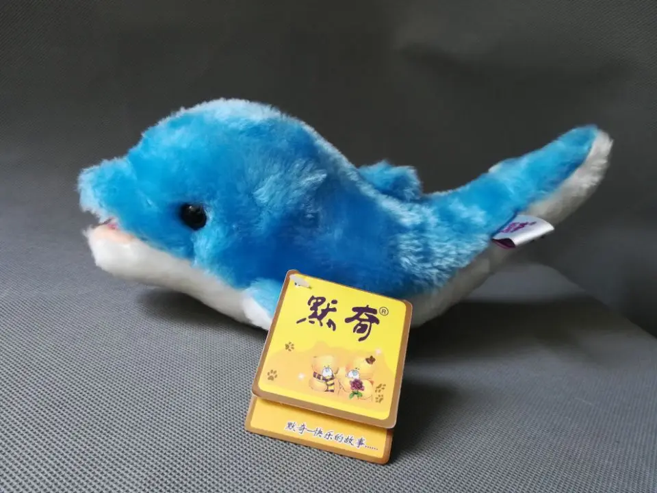 cartoon blue dolphin plush toy about 27cm soft doll kid's toy birthday gift h0087
cartoon blue dolphin plush toy about 27cm soft doll kid's toy birthday gift h0087